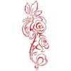 Art Deco Roses 10 Machine Embroidery Designs in 7 sizes - Image 2