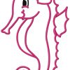 Applique Sea Friends 10 Machine Embroidery Designs + filled on CD in 4 sizes - Image 3