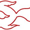 Applique Sea Friends 10 Machine Embroidery Designs + filled on CD in 4 sizes - Image 6