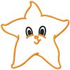 Applique Sea Friends 10 Machine Embroidery Designs + filled on CD in 4 sizes - Image 7