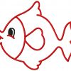 Applique Sea Friends 10 Machine Embroidery Designs + filled on CD in 4 sizes - Image 9