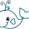 Applique Sea Friends 10 Machine Embroidery Designs + filled on CD in 4 sizes - Image 12