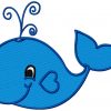 Applique Sea Friends 10 Machine Embroidery Designs + filled on CD in 4 sizes - Image 2
