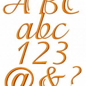 Adorable Font Machine Embroidery Designs