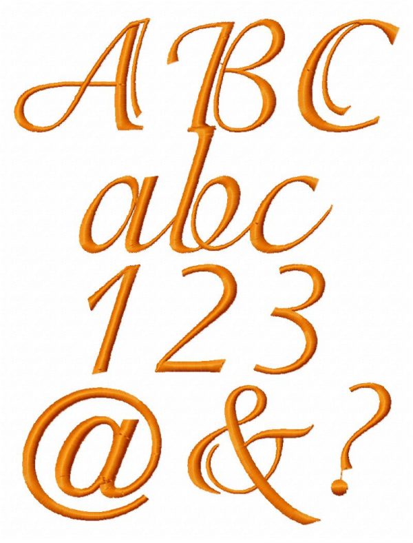 Adorable Font Machine Embroidery Designs