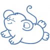 Applique Baby Animals 10 Machine Embroidery Designs in 8 sizes - Image 4