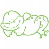 Applique Baby Animals 10 Machine Embroidery Designs in 8 sizes - Image 6