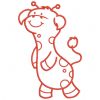 Applique Baby Animals 10 Machine Embroidery Designs in 8 sizes - Image 9