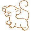 Applique Baby Animals 10 Machine Embroidery Designs in 8 sizes - Image 2