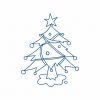 Bluework Christmas Machine Embroidery Designs - Image 6