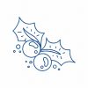Bluework Christmas Machine Embroidery Designs - Image 2