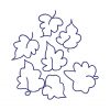 Bluework Thanksgiving Set 2 10 Machine Embroidery Designs - Image 10