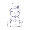 Bluework Thanksgiving Set 2 10 Machine Embroidery Designs - Image 5