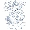 Valentine Angels 10 Machine Embroidery Designs - Image 10