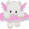 Baby Animal Angels 10 Embroidery Designs - Image 4