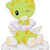 Baby Animal Angels 10 Embroidery Designs - Image 6