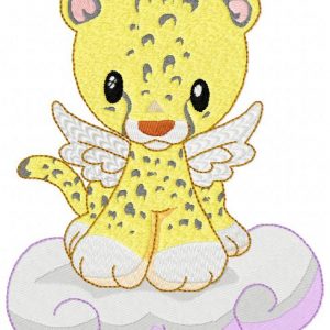 Baby Animal Angels 10 Embroidery Designs
