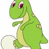 Baby Dinosaur 10 Embroidery Designs - Image 7