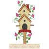 Birdhouses 10 Machine Embroidery Designs in 7 sizes - Image 8
