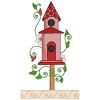 Birdhouses 10 Machine Embroidery Designs in 7 sizes - Image 2