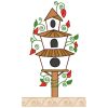 Birdhouses Applique 10 Machine Embroidery Designs in 7 sizes - Image 4