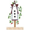 Birdhouses Applique 10 Machine Embroidery Designs in 7 sizes - Image 10