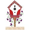 Birdhouses Applique 10 Machine Embroidery Designs in 7 sizes - Image 2