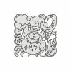 Cute Halloween Blocks 12 Machine Embroidery Designs - Image 3