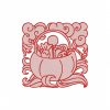 Cute Halloween Blocks 12 Machine Embroidery Designs - Image 10