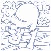 Continuous Line Baseball 12 Machine Embroidery Designs - Image 7