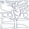 Continuous Line Baseball 12 Machine Embroidery Designs - Image 10