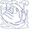 Continuous Line Baseball 12 Machine Embroidery Designs - Image 11