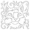 Continuous Line Cute Woodland Blocks 12 Machine Embroidery Designs - Image 8