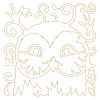 Continuous Line Cute Woodland Blocks 12 Machine Embroidery Designs - Image 12