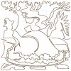 Free Motion Thanksgiving Blocks 12 Machine Embroidery Designs - Image 5