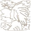 Free Motion Thanksgiving Blocks 12 Machine Embroidery Designs - Image 6