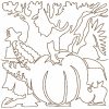 Free Motion Thanksgiving Blocks 12 Machine Embroidery Designs - Image 9