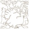 Free Motion Thanksgiving Blocks 12 Machine Embroidery Designs - Image 12
