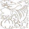 Free Motion Thanksgiving Blocks 12 Machine Embroidery Designs - Image 13