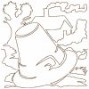 Free Motion Thanksgiving Blocks 12 Machine Embroidery Designs - Image 2