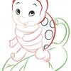 Color Outline Ladybugs 10 Machine Embroidery Designs - Image 4