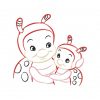 Color Outline Ladybugs 10 Machine Embroidery Designs - Image 6