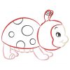 Color Outline Ladybugs 10 Machine Embroidery Designs - Image 8
