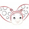 Color Outline Ladybugs 10 Machine Embroidery Designs - Image 10