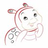 Color Outline Ladybugs 10 Machine Embroidery Designs - Image 11