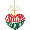 Christmas Ornaments Sayings Set 2 - 10 Machine Embroidery Designs CD in 6 sizes - Image 7