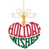 Christmas Ornaments Sayings Set 2 - 10 Machine Embroidery Designs CD in 6 sizes - Image 11