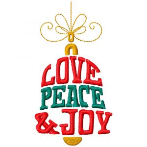 Christmas Ornaments Sayings Set 2 - 10 Machine Embroidery Designs CD in 6 sizes