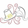 Color Outline Thanksgiving 10 Machine Embroidery Designs - Image 4