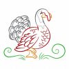 Color Outline Thanksgiving 10 Machine Embroidery Designs - Image 11